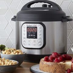 万能調理マシンが便利すぎIInstantPot　圧力釜 インスタント ポット 6 Qt 炊飯器　アメリカキッチン家電の画像