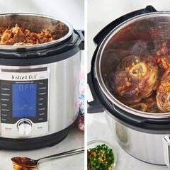万能調理マシンが便利すぎIInstantPot　圧力釜 インスタント ポット 6 Qt 炊飯器　アメリカキッチン家電の画像