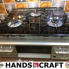 リンナイ　RB31AM5U32RVW　LP用ビルトインコンロ　2020年製　中古品　【ハンズクラフト宜野湾店】
