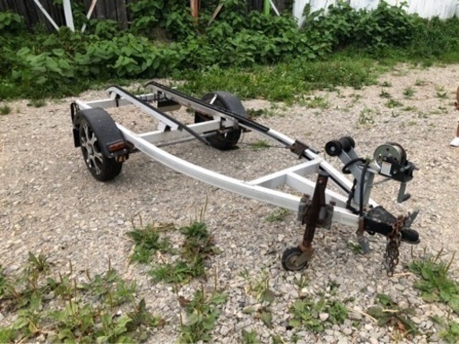 軽ボートトレーラー　抹消中書類あり