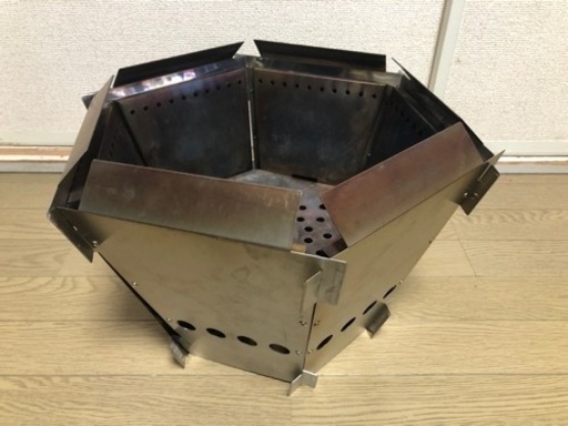 二次燃焼焚き火台