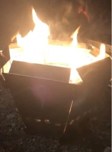 二次燃焼焚き火台