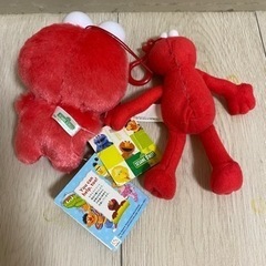 セサミストリート エルモのキーホルダー ストラップ 新品の画像