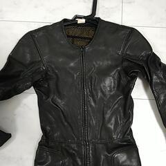 本革ツナギ　レース　ツーリングの画像