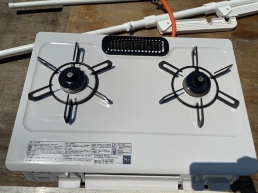 【清掃済高年式】パロマ　LPガス　ガステーブル　PA-S42H-1R  2021年製