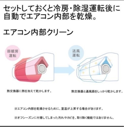 取付費込み☆日立ルームエアコン　6畳用  