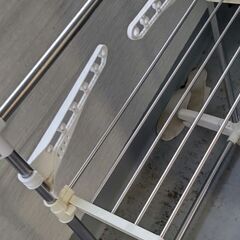 洗濯物干し　折りたたみの画像