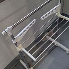 洗濯物干し　折りたたみの画像