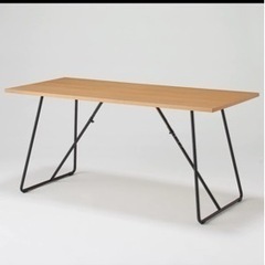 MUJI/無印良品 折りたたみテーブル・幅１６０ｃｍ・オーク材 無印良品 デスク 折りたたみテーブル オーク材 160 完売品