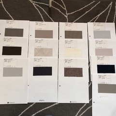 手芸材料、アート、インテリア材料に。ロールスクリーンサンプル