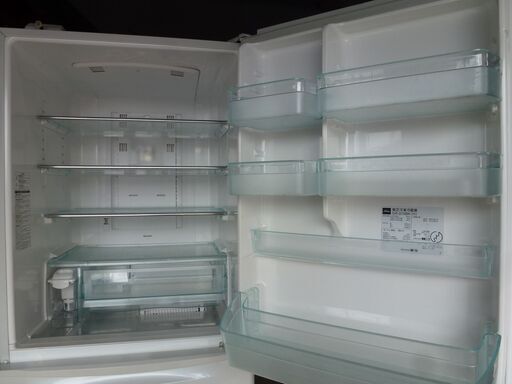 【売約済】【動作確認済】大型冷蔵庫 370L 東芝製 GR-374BK(H)