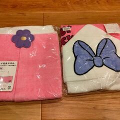 Disny　フード付きタオル　