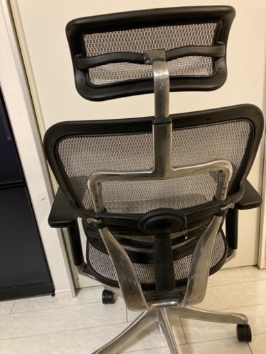 【正規品】Ergohuman 　オフィスチェア　シルバー　JOIFA802