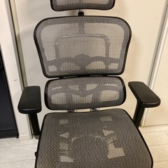 【正規品】Ergohuman 　オフィスチェア　シルバー　JOI...