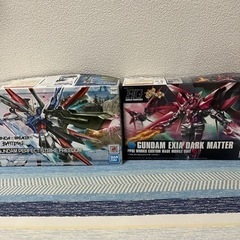 ガンプラ譲ります　HGパーフェクトストライクフリーダム、エクシア...