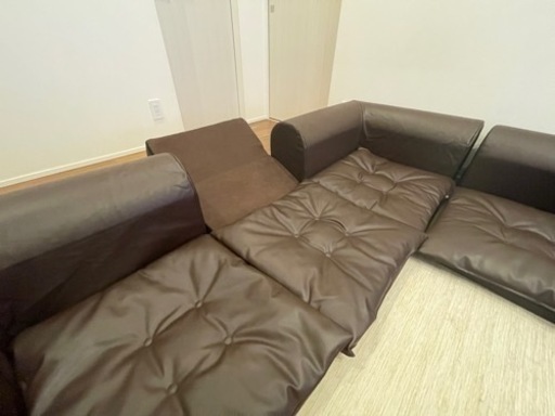 【ほぼ未使用品】ローソファ