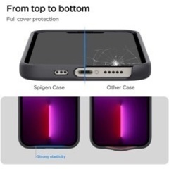Spigen iPhone 13 Pro ケース シリコーン Magsafe対応の画像