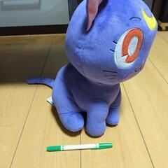  セーラームーン　ルナ　おすわりぬいぐるみ めちゃでかぬいぐるみ　ルナ　おすわりverの画像
