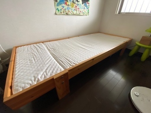【お譲り先決定】IKEA 三段回変型ベッド