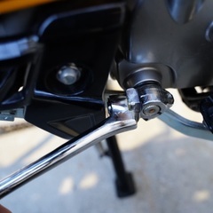 CT125 ハンターカブ キックペダル加工品　メッキの画像