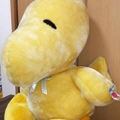 ウッドストックのビッグぬいぐるみです。の画像