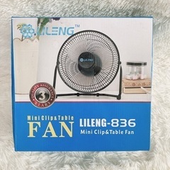 【新品】扇風機　卓上・床置き　2段階風量の画像