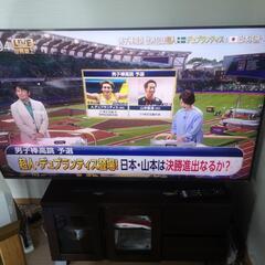 ほとんど未使用、55インチ4Kテレビ