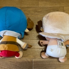 チョッパー　ぬいぐるみ　2点セットの画像