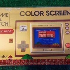 ★★ 任天堂 ゲーム＆ウォッチ COLOR SCREEN スーパ...