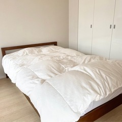 無印良品・羽毛布団（セミダブル）の画像