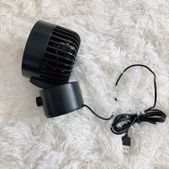 【新品未使用】卓上扇風機の画像