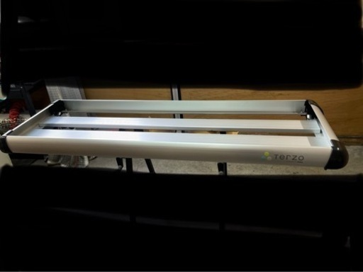 TERZO EA309 ルーフラック ロング シルバー 外寸：150ｘ50ｘ8.6cm