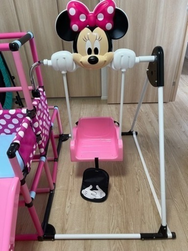 値下げ☆ミニー  ジャングルジム　鉄棒　滑り台　ブランコ　屋内用