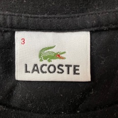 LACOSTE　ラコステ　Tシャツ　ペア　片方新品未使用の画像