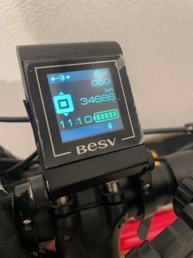 【傷ほぼ無し】Besv PSA1(赤)【E-Bike】