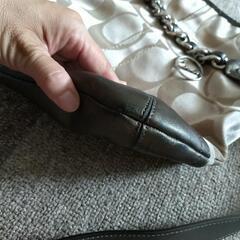 値下げCOACH シグネチャーショルダーバッグの画像