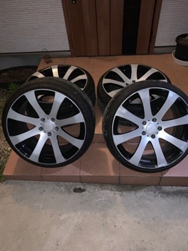 値下げ！19インチホイール タイヤ付き ヴェネルディ？