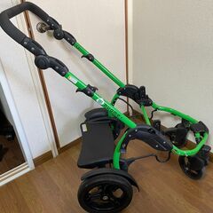 KATOJI hugme+ ベビーカー兼バウンサー ハグミープラス グリーンの画像