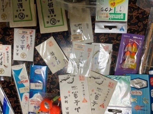 渓流　鮎　山女　竿未使用　釣具多数