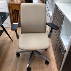 steelcase ワークチェアー ブラウン×ブラック【トレファ...