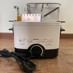 【取引完了】電気フライヤー　揚げ物の達人の画像