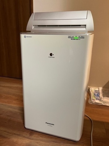 Panasonic ハイブリット式 衣類乾燥除湿機 ナノイー nanoe