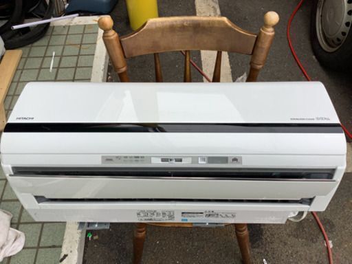 【SALE】日立　HITACHI　6畳用エアコン白くまくん RAS-S22D W 　中古　 標準取付工事料込み　リサイクルショップ宮崎屋佐土原店22.7.23ｋ