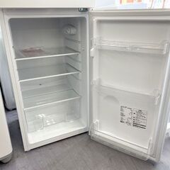 高年式 マクスゼン 138L 2ドア 冷蔵庫 JR138-ML01WH 2021年製 ホワイト 百四十Lクラス maxzen 札幌市手稲区の画像