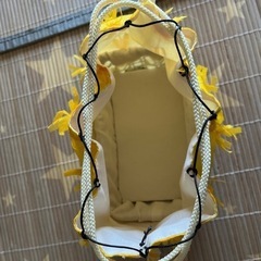 竹籠バッグの画像