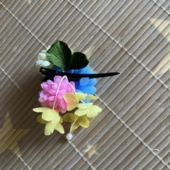 和風髪飾りの画像