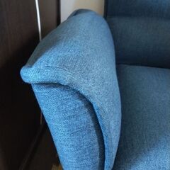 ２～３人掛け布製ソファーの画像