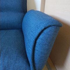 ２～３人掛け布製ソファーの画像