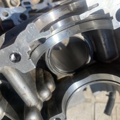 ホンダ　DIO Z4シリンダー　クランクケースの画像