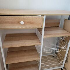 レンジ台　キッチンラック　棚